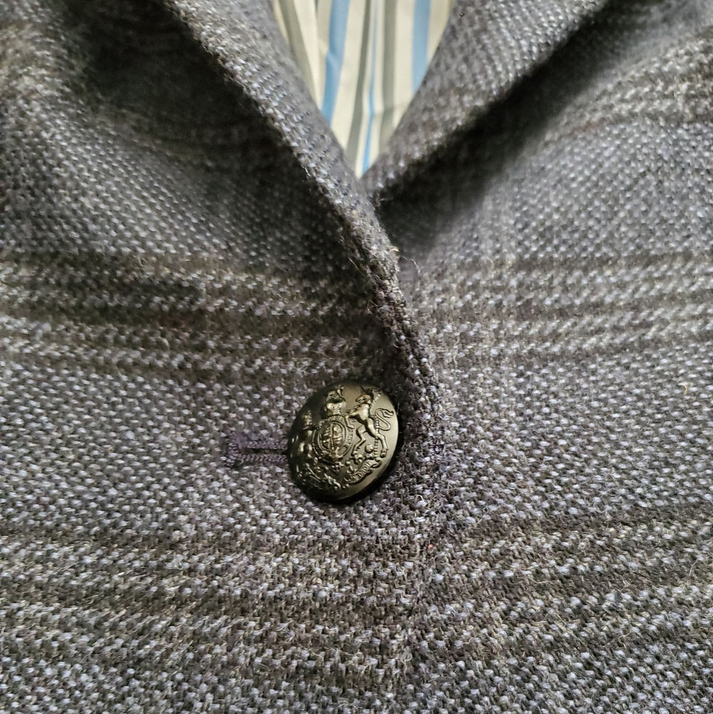 Veronica Beard Gia Peak Plaid Wool Jacket Blazer - Picture 2 of 10